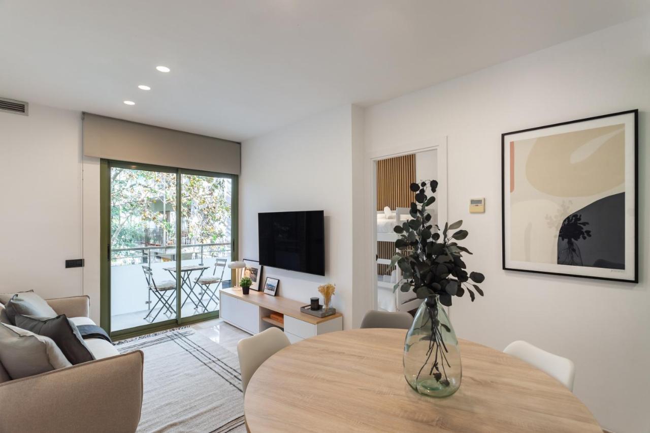 Cozy Apartment Les Corts Barselona Dış mekan fotoğraf